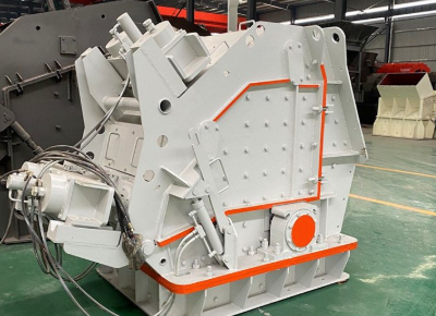 What should be done if the discharge of the impact crusher is too fine or too large