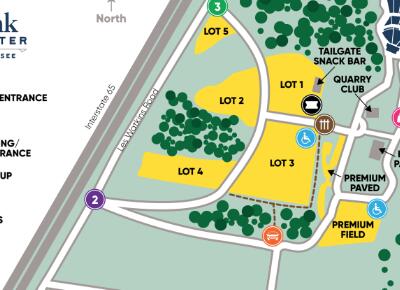 firstbank amphitheater map