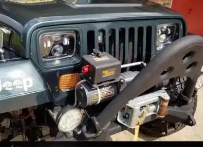 JEEP xj front lights